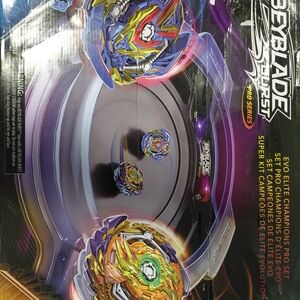 Beyblade Burst EVO Elite Champions Pro Set - Purple/Gold Multi-Color